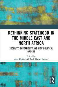 Rethinking Statehood in the Middle East and North Africa : Security, Sovereignty and New Political Orders