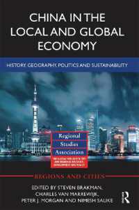 China in the Local and Global Economy : History, Geography, Politics and Sustainability (Regions and Cities)