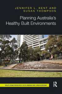 Planning Australia's Healthy Built Environments (Routledge Research in Planning and Urban Design)