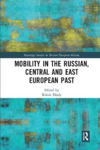 Mobility in the Russian, Central and East European Past (Routledge Studies in Modern European History)