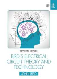 バードの電子回路の理論と技術（テキスト・第７版）<br>Bird's Electrical Circuit Theory and Technology （7TH）