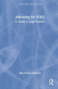 Advocacy for SQE2 : A Guide to Legal Practice (The Skills of Legal Practice Series for Sqe2)
