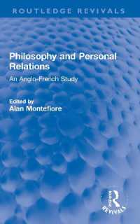 Philosophy and Personal Relations : An Anglo-French Study (Routledge Revivals)