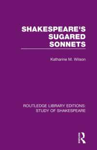 Shakespeare's Sugared Sonnets (Routledge Library Editions: Study of Shakespeare)