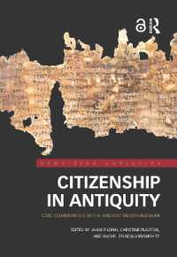 市民性の古代地中海世界史<br>Citizenship in Antiquity : Civic Communities in the Ancient Mediterranean (Rewriting Antiquity)