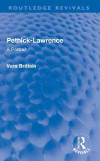 Pethick-Lawrence : A Portrait (Routledge Revivals)