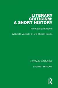 Literary Criticism: A Short History : Neo-Classical Criticism (Literary Criticism)