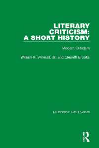 Literary Criticism: A Short History : Modern Criticism (Literary Criticism)