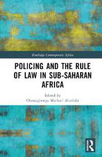 Policing and the Rule of Law in Sub-Saharan Africa (Routledge Contemporary Africa)