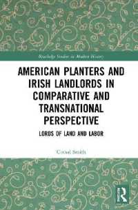 American Planters and Irish Landlords in Comparative and Transnational Perspective : Lords of Land and Labor (Routledge Studies in Modern History)