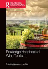 ラウトレッジ版　ワイン・ツーリズム・ハンドブック<br>Routledge Handbook of Wine Tourism