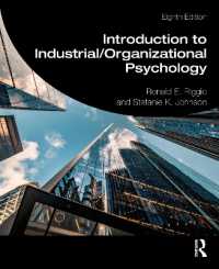 産業・組織心理学入門（第８版）<br>Introduction to Industrial/Organizational Psychology （8TH）