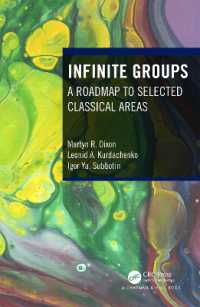 無限群ロードマップ<br>Infinite Groups : A Roadmap to Selected Classical Areas