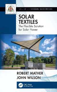 Solar Textiles : The Flexible Solution for Solar Power (Textile Institute Professional Publications)