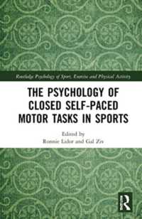The Psychology of Closed Self-Paced Motor Tasks in Sports (Routledge Psychology of Sport, Exercise and Physical Activity)