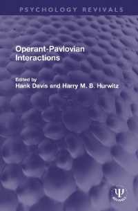 Operant-Pavlovian Interactions (Psychology Revivals)