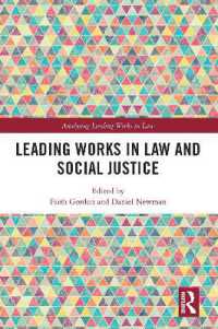 Leading Works in Law and Social Justice (Analysing Leading Works in Law)