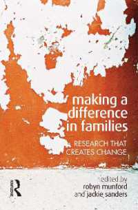 Making a Difference in Families : Research that creates change