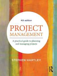 Project Management : A practical guide to planning and managing projects （4TH）