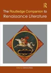 The Routledge Companion to Renaissance Literature (Routledge Literature Companions)