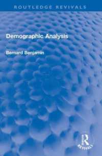 Demographic Analysis (Routledge Revivals)
