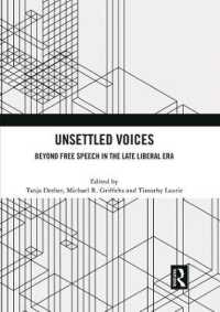 Unsettled Voices : Beyond Free Speech in the Late Liberal Era