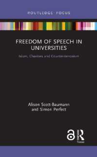 Freedom of Speech in Universities : Islam, Charities and Counter-terrorism (Islam in the World)