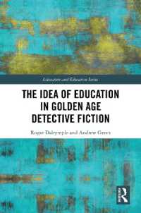 The Idea of Education in Golden Age Detective Fiction (Literature and Education)