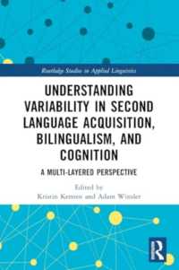Understanding Variability in Second Language Acquisition, Bilingualism, and Cognition : A Multi-Layered Perspective (Routledge Studies in Applied Linguistics)