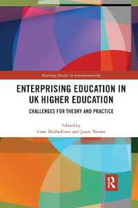 Enterprising Education in UK Higher Education : Challenges for Theory and Practice (Routledge Studies in Entrepreneurship)