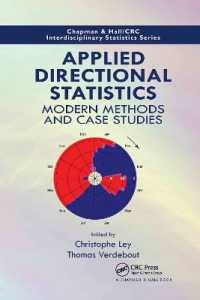 Applied Directional Statistics : Modern Methods and Case Studies (Chapman & Hall/crc Interdisciplinary Statistics)