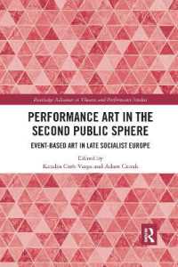 Performance Art in the Second Public Sphere : Event-based Art in Late Socialist Europe (Routledge Advances in Theatre & Performance Studies)