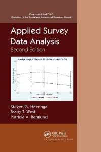 Applied Survey Data Analysis (Chapman & Hall/crc Statistics in the Social and Behavioral Sciences) （2ND）