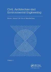 Civil, Architecture and Environmental Engineering Volume 1 : Proceedings of the International Conference ICCAE, Taipei, Taiwan, November 4-6, 2016