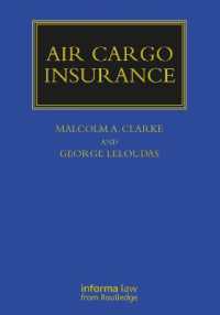 Air Cargo Insurance (Maritime and Transport Law Library)