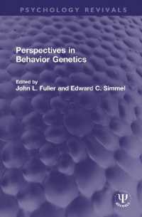 Perspectives in Behavior Genetics (Psychology Revivals)