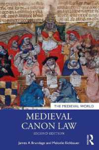 中世教会法史（第２版）<br>Medieval Canon Law (The Medieval World) （2ND）