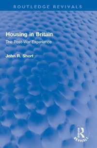 Housing in Britain : The Post-War Experience (Routledge Revivals)