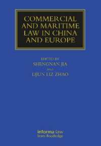 Commercial and Maritime Law in China and Europe (Maritime and Transport Law Library)