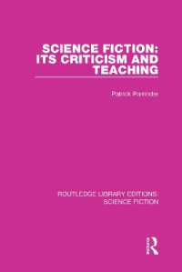 Science Fiction: Its Criticism and Teaching (Routledge Library Editions: Science Fiction)