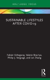 Sustainable Lifestyles after Covid-19 (Routledge-scorai Studies in Sustainable Consumption)