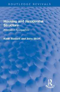 Housing and Residential Structure : Alternative Approaches (Routledge Revivals)