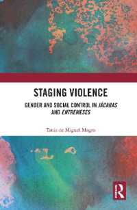 Staging Violence : Gender and Social Control in Jácaras and Entremeses
