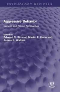 Aggressive Behavior : Genetic and Neural Approaches (Psychology Revivals)