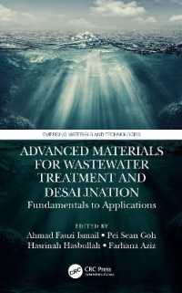 Advanced Materials for Wastewater Treatment and Desalination : Fundamentals to Applications (Emerging Materials and Technologies)