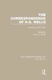 The Correspondence of H.G. Wells : Volume 3 1919-1934 (The Correspondence of H.G. Wells)