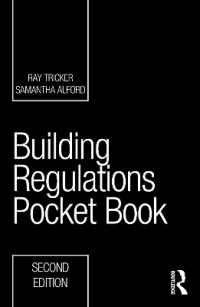 Building Regulations Pocket Book (Routledge Pocket Books) （2ND）