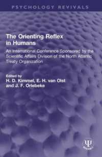 The Orienting Reflex in Humans : An International Conference Sponsored by the Scientific Affairs Division of the North Atlantic Treaty Organization (Psychology Revivals)