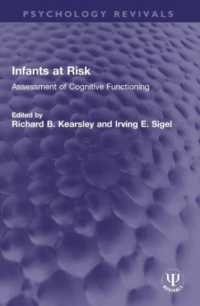 Infants at Risk : Assessment of Cognitive Functioning (Psychology Revivals)