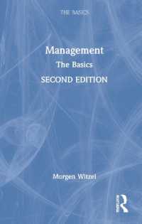 経営学の基本（第２版）<br>Management : The Basics (The Basics) （2ND）